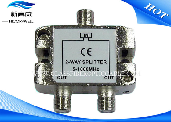 Perte par insertion de diviseur de Catv de robinet du câble rf de la manière HDMI AOC de TV 2 basse ISO9001 approuvée