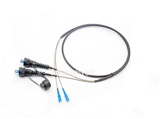 La correction optique de fibre du duplex CPRI de Sc d'ODVA câble RRU imperméable RRH 100m - 1000m