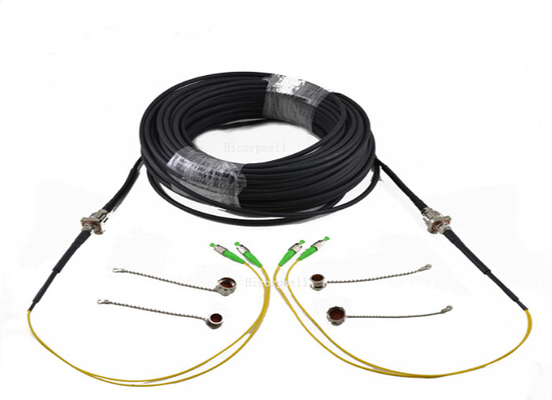 La correction imperméable de fibre de CPRI câble la prise/prise de noyaux d'ODC 4 à blindé tactique de LC TPU