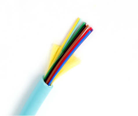 Câble optique de fibre de verre de 12 noyaux, câble optique de fibre multimode de longueur de 2KM - de 4KM