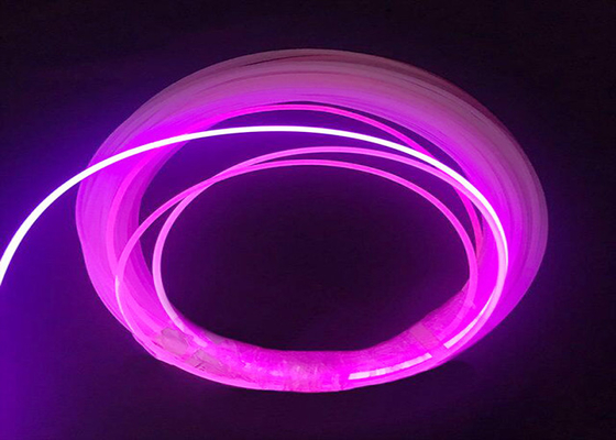 Fibre optique nue en plastique optique de la fibre RVB d'éclairage de lueur de côté de Muttahida Majlis-e-Amal