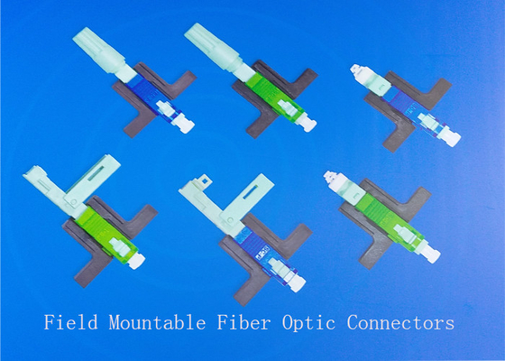 Type rapide connecteur rapide optique de poussée de connecteur de Ftth de fibre de SM de Sc RPA