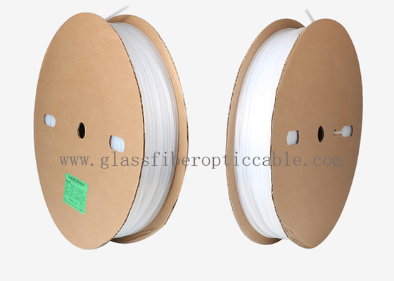 Tube 4-5mm protecteur nu optique transparent du diamètre 200M de tube de protection de fibre