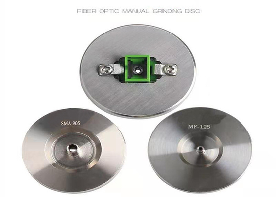 Disque de meulage de ponçage de polissage optique manuel FC/SC/ST/LC de disque de fibre d'acier inoxydable