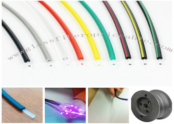 Illumination de POF allumant le simplex duplex multi de câble à fibres optiques de fibre d'Eska