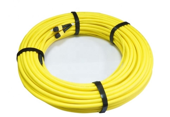 Corde de correction unimodale du mètre MPO du pullover 32 de mode unitaire du noyau OS2 du câble MPO 48 de tronc de fibre de MTP