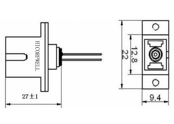 photodiode d'InGaAs du petit secteur 1100nm-1650nm avec le type de Sc de puce de détecteur d'InGaAs