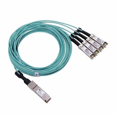 câble optique actif QSFP+ de 40G AOC 10m HDMI au CEI 60794 d'évasion de 4x10G SFP+
