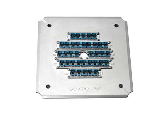 Disque de lancement de polissage optique de main de disque de fibre d'acier inoxydable de Sc PC36 LC RPA 24