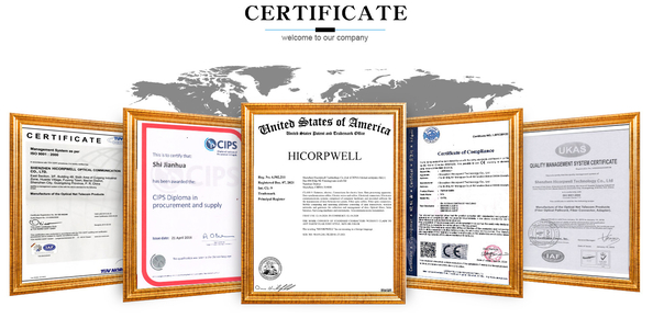 LA CHINE Shenzhen Hicorpwell Technology Co., Ltd certifications