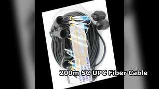 Câble fibre SC UPC 200 m TPU