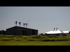 Solution d'énergie éolienne de 600W à basse vitesse du vent