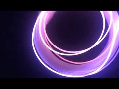 Veste MMA avec éclairage latéral lumineux  Fibre optique RVB Fibre optique nue en plastique