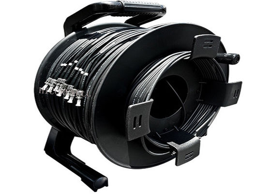 Qualité  Portable Retractable Cable Reel For Various Tactical Communication FO Cable usine