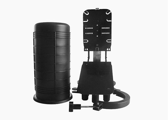 Qualité  Dome Type Joint Closure Fiber Optic 12 Cores To 96 Cores 3 Inlets And 3 Outlets usine