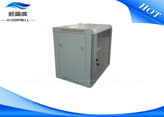 Boîte optique verticale d'arrêt de fibre de Cabinet de serveur, boîte de correction optique de fibre de 6U 9U 12U