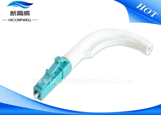connecteur rapide de fibre de PVC de 1.2mm 0.9mm 2.0mm, 90 degrés de botte de connecteur de Sc UPC