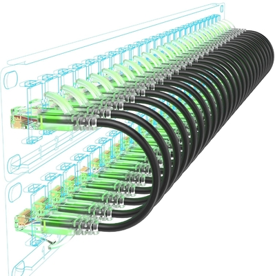 Scène rétractable 80M 100M Cat6 Cat5 Préfabriqué câble réseau câble enroulement tambour pour la vidéo audio