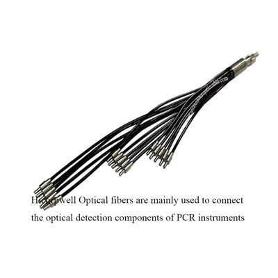 Instruments de réaction en chaîne par polymérase (PCR) PCR Fibres optiques Connectez les composants de détection optique des instruments de PCR