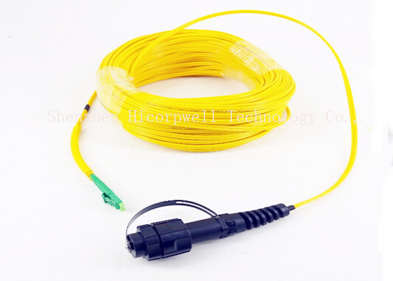 Le câble tactique d'armure de 2 noyaux LC, IP67 branche la corde de correction optique de la fibre OS1