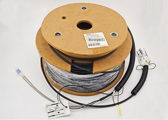 Duplex millimètre DLC - câbles optiques de NSC de correction de fibre de noyaux de DLC 4 avec des caisses de bouclier pour les deux extrémités