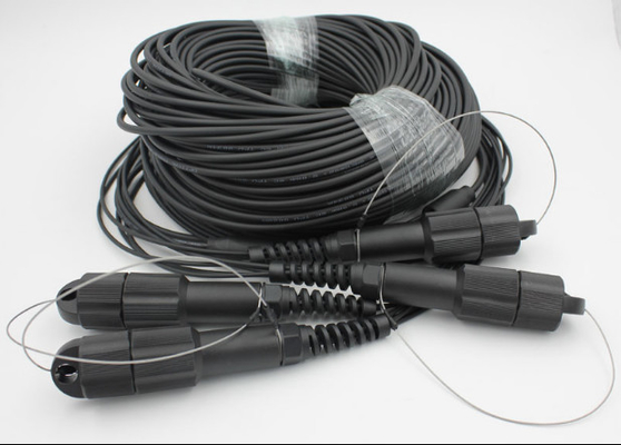 Communication extérieure protégée imperméable de câble d'Assemblée de câble à fibres optiques de PDLC