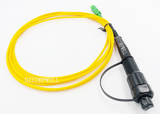Les mini câbles optiques de correction de fibre de Sc ont adapté des connecteurs aux besoins du client avec des dispositifs de HW