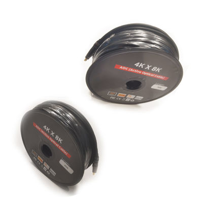 Télécommunications câble HDMI à fibre optique