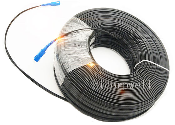 Type de fibre : fibre optique monomode en verre avec gaine LSZH et rayon de courbure statique de 10*diamètre du câble