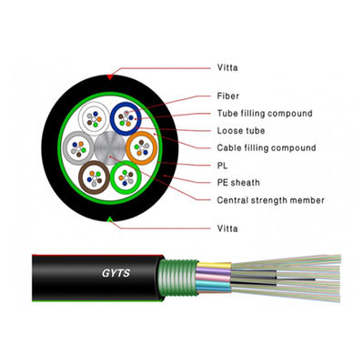 Cable à serpent avec dia externe de 6,5-6,8 mm et fibre tampon étroite avec fil d'aramide