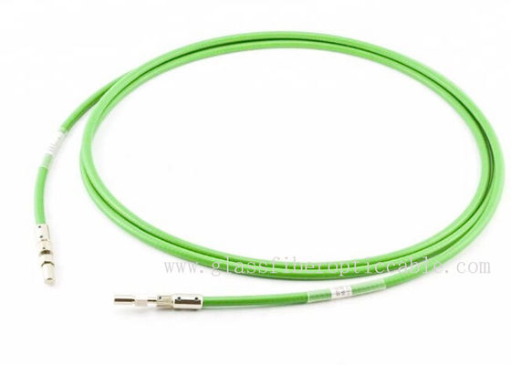 Cable laser à fibre optique à fibre tampon étroite et fil d'aramide pour la transmission rapide de données en fibre monomode ou multimode