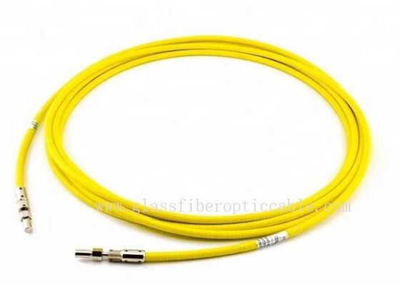 Cable laser à fibre optique à fibre tampon étroite et fil d'aramide pour la transmission rapide de données en fibre monomode ou multimode