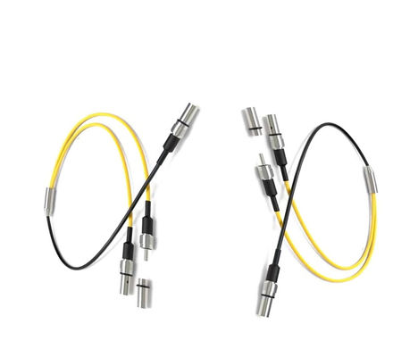 Cable laser à fibre optique à fibre tampon étroite et fil d'aramide pour la transmission rapide de données en fibre monomode ou multimode