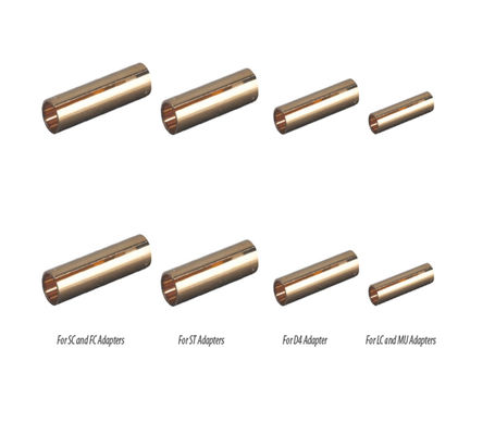 alumina ceramic sleeve Fiber Optic Standard SC Fiber Optic Copper Sleeve fiber optic Sleeve