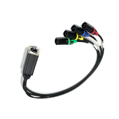 Ventilateur à ventilateur Ethercon RJ45 Ethernet tactique 4CH Audio Multicore Réseau de câble Extendor enroulement tambour Compatible avec le WiFi 4G 3G