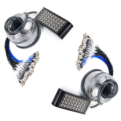 Ventilateur à ventilateur Ethercon RJ45 Ethernet tactique 4CH Audio Multicore Réseau de câble Extendor enroulement tambour Compatible avec le WiFi 4G 3G