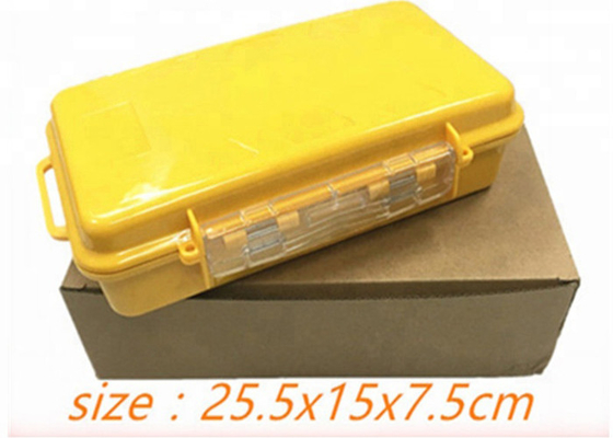 Boîte optique factice de lancement de fibre du SM 1km de la fibre G.652D d'Otdr de lancement de boîte de boîte jaune d'anneau