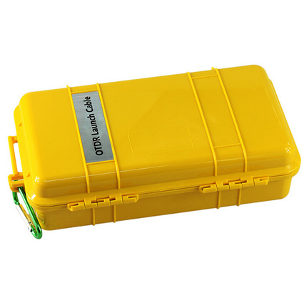 Boîte d'anneau de bobine de câble optique de fibre dans la couleur jaune pour la protection optique de fibre