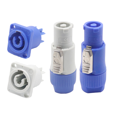 Connecteurs d'alimentation Powercon galvanisés à chaud, poids volumétrique 100KG, conçus pour fournir des connexions électriques industrielles