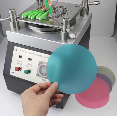 Outils d'essai de fibres fournissant un broyage et un polissage sans déformation lisse pour les connecteurs de fibres optiques FC SC ST LC MU MT et MPO