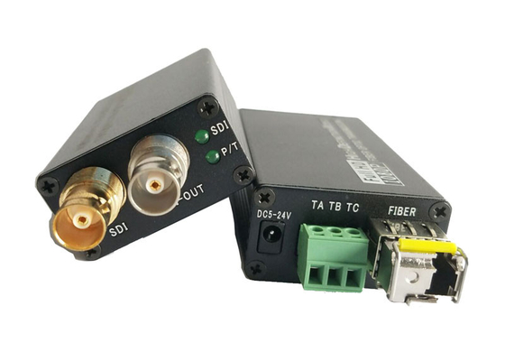 Mini 3G/HD - IDS au convertisseur de médias de fibre avec la taille 110*40*20mm de fonction de contrôle