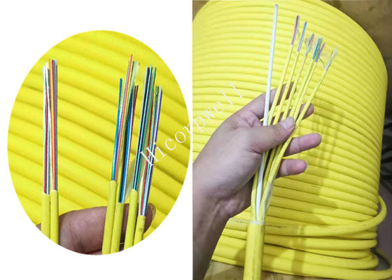 Câble de distribution universel de GJFJV avec la fibre de tampon 900um serré ignifuge