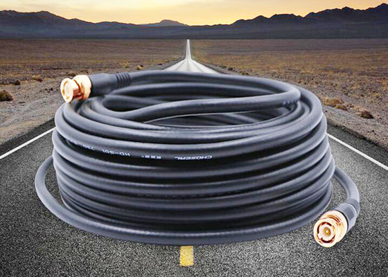 Câble d'extension de l'écart-type IDS du câble coaxial de liaison 75-5 HD 3G de la veste de PVC rf distance de 1.5M à de 200M