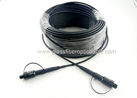 câble universel optique mobile de fibre de câble optique de fibre de SM de 100M 200M 300M 500M 2C 4C sur le tambour de bobine