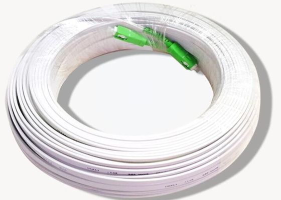 SC UPC APC câble à goutte en fibre optique avec matériau PVC LSZH et 10m 30m 50m 100m Options de longueur pour les applications FTTH