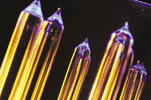 fibre optique nue de la fibre de verre 250um avec la protection de revêtement