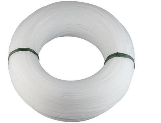 diamètre transparent 4-5mm de tube de protection de fibre optique de tube de 200M Bare Fiber Protective