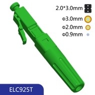 Connecteur rapide de fibre unimodale d'ELC925T LC/APC FTTH 3.0mm