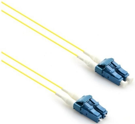 FTTH LC - longueur de la corde de correction de câble optique de fibre de verre du SM DX de LC 1m 3m 5m