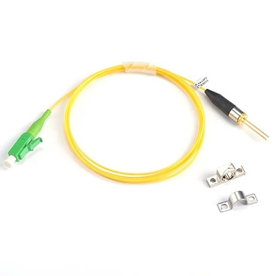 Module orange coaxial MM50 /125um de diode laser du câble optique VCSEL Pigtailed de la fibre 1550nm